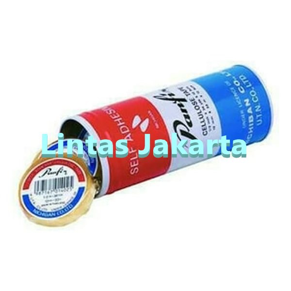 

Selotip Merk Panfix ukuran 1/2 inch x 10 yards