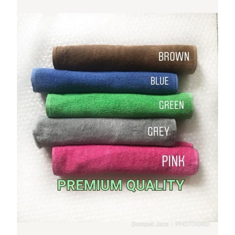 Handuk Muka PREMIUM Gym Running Yoga Cotton KATUN HALUS Handuk Kecil