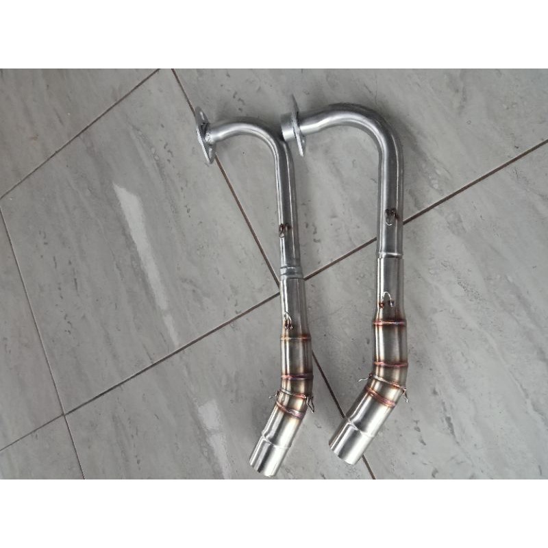 leher knalpot tsukigi inlet 38 32 35 mm Mio soul GT m3 s j Genio beat fi pop karbu street spacy