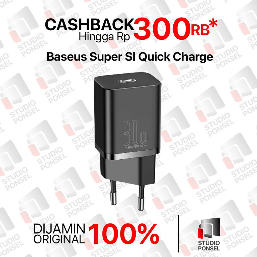 Baseus Super SI Quick Charger 30w / 20w Adapter Fast Charging Type C