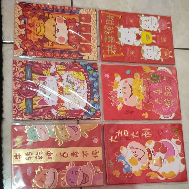

angpao imlek shio kerbau tahun 2021 promo beli 5 free 1