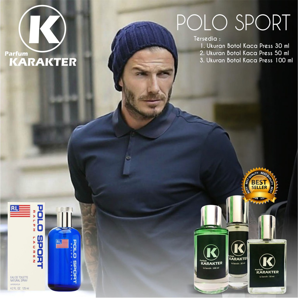 PARFUM COWOK AROMA POLO SPORT - ORIGINAL BIBIT