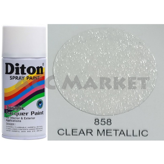 Pilox Diton 300cc Pilok Pylox Pernis Bening Clear Metalik 858