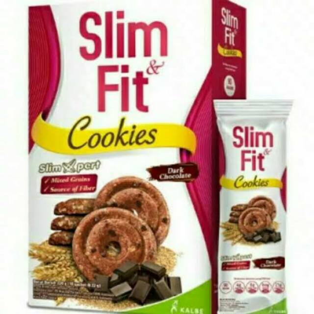 SLIM &amp; FIT COOKIES  220 GRAM (10x22gr) RAISIN CINNAMON, DARK CHOCOLATE