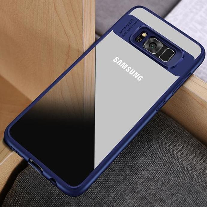 Softcase AutoFocus Fuze Ultra Hybrid Acrilyc Samsung S8 & S8 Plus - Hitam