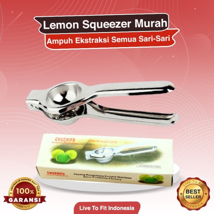 Alat Peras Jeruk Manual / DP Lemon Juicer Stainless Steel