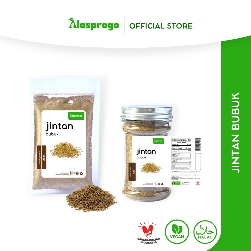 

Alasprogo Jintan Bubuk / Jinten Bubuk / Cumin Powder