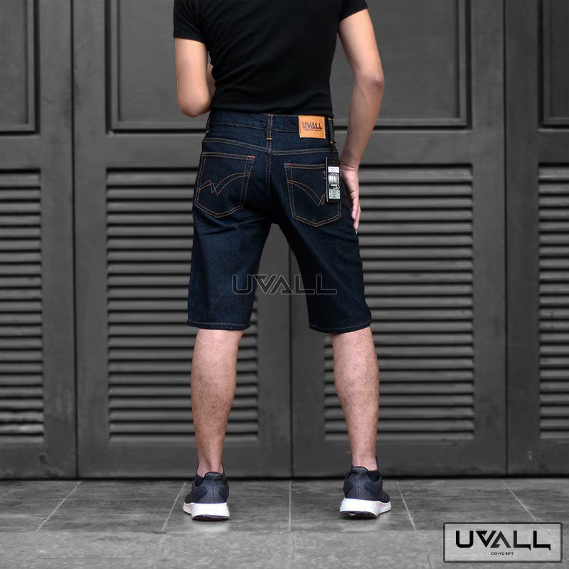 CELANA JEANS PENDEK PRIA UVALL ORIGINAL