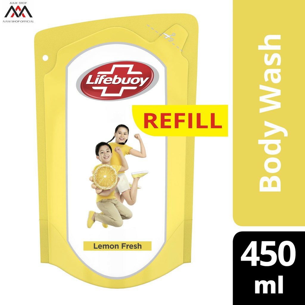 Lifebuoy Sabun Cair Lemon Fresh - 450ml