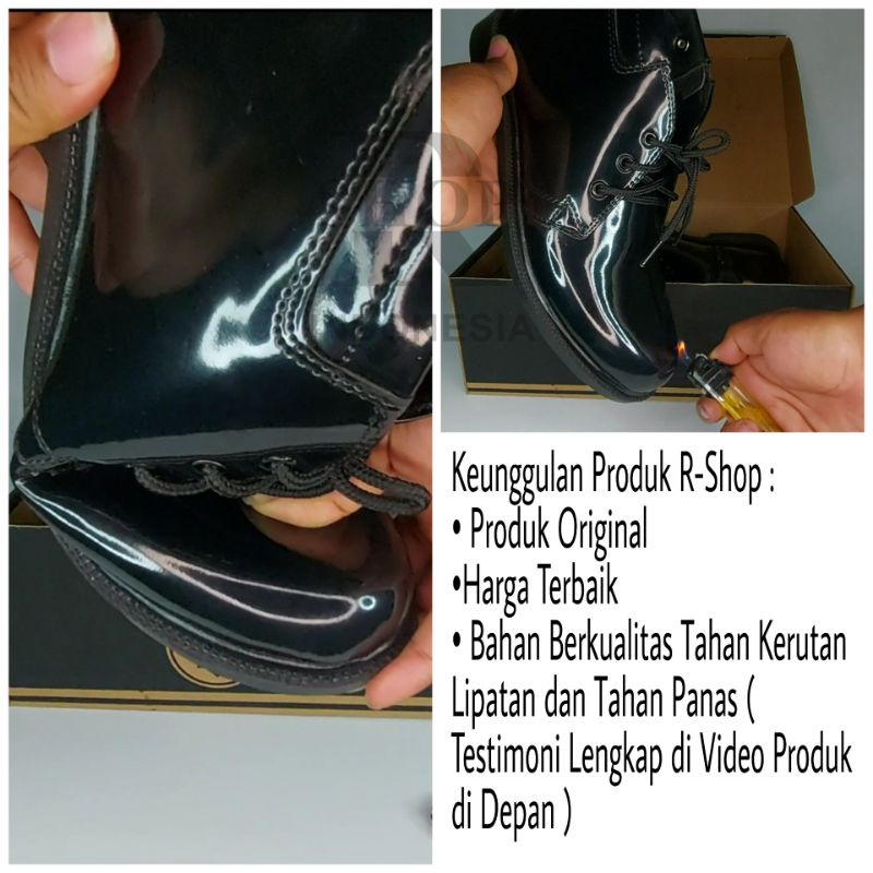 Sepatu PDH Sepatu Dinas PDH Satpam Sepatu Dinas TNI Sepatu PDH POLRI PDH Security Sepatu KANTORAN Sepatu Kerja Pria Sepatu PDH Anti Kerutan &amp; Anti Lipatan ( Sepatu PDH Restali )