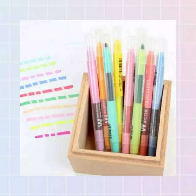 

WIPE THE COLOR CLEAN HIGHLIGHTER (SATUAN)