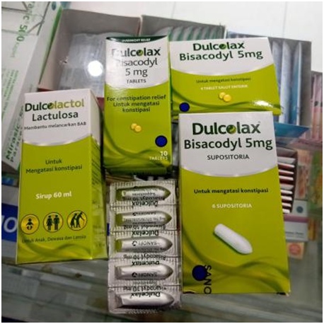 DULCOLAX TABLET, DULCOLACTOL, DULCOLAX SUPP ANAK & DULCOLAX SUPP DEWASA
