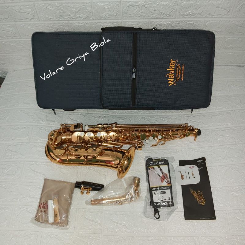 Saxophone alto walker gold