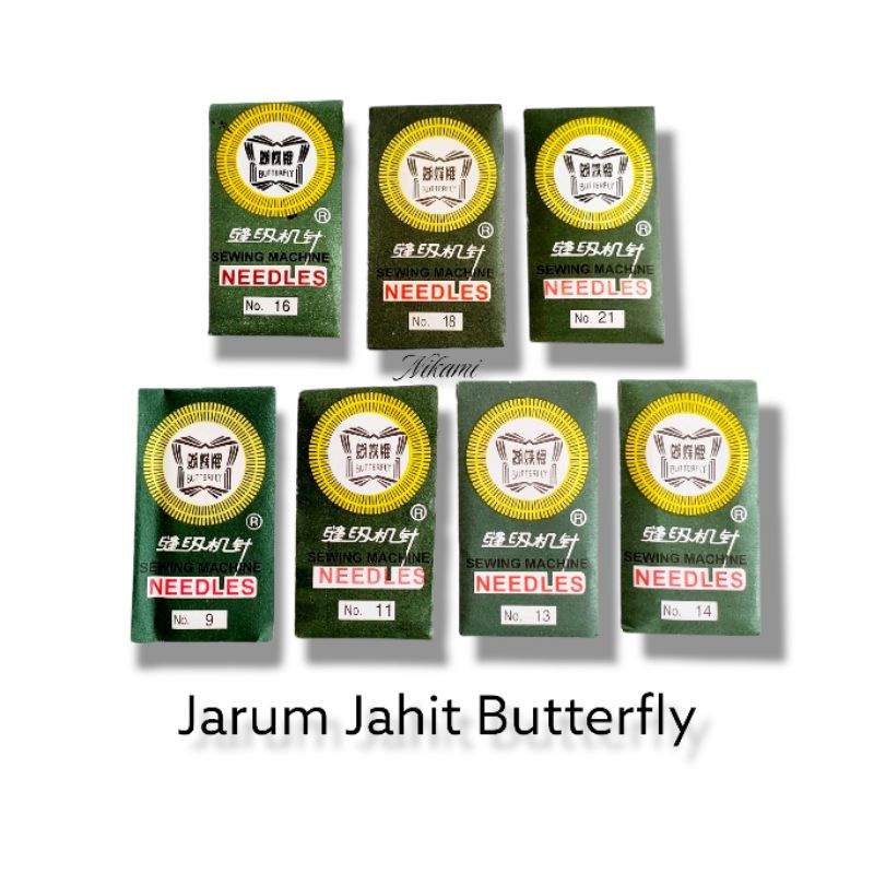 Jarum Mesin Jahit Merk BUTTERFLY