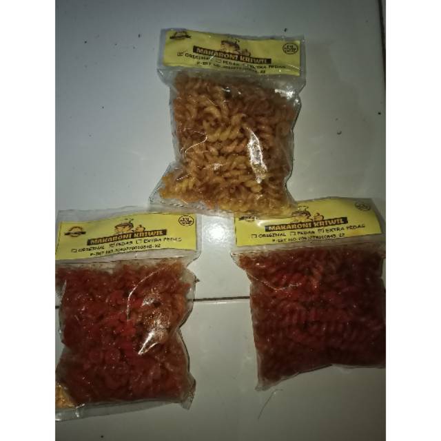 

Makroni kriwil asli tasik