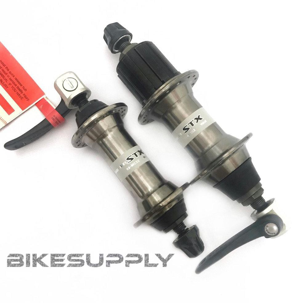 Hub Free Hub Shimano STX Special Edition MC32 32H Black Chrome Vintage NOS SE