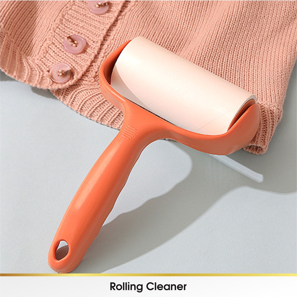 Alat Sticky Lint Magic Roller Pembersih Lint Roller Bulu Kucing Anjing Kelinci Peliharaan Baju Karpet