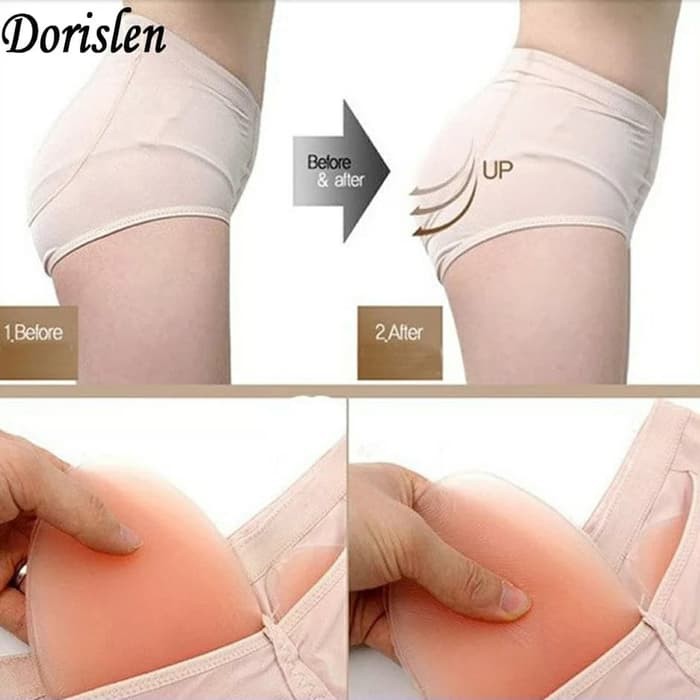 Celana dalam silicone bokong cd panty silikon push up pantat wanita terakhir
