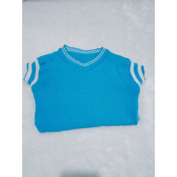 Unisex Vest Rompi Rajut Anak Usia 3-4 Tahun