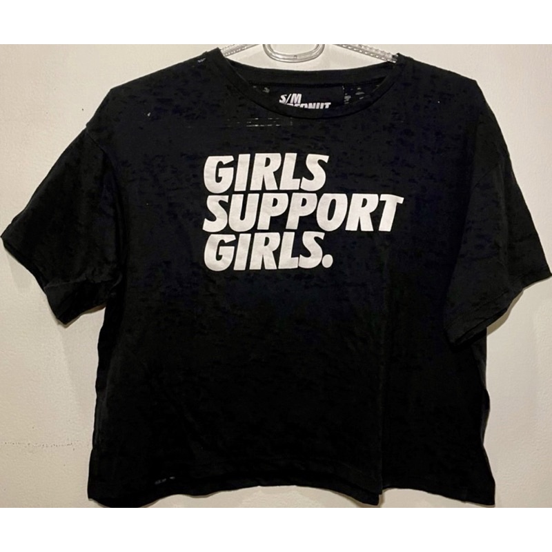 Baju Crop Coconut Island Original Preloved