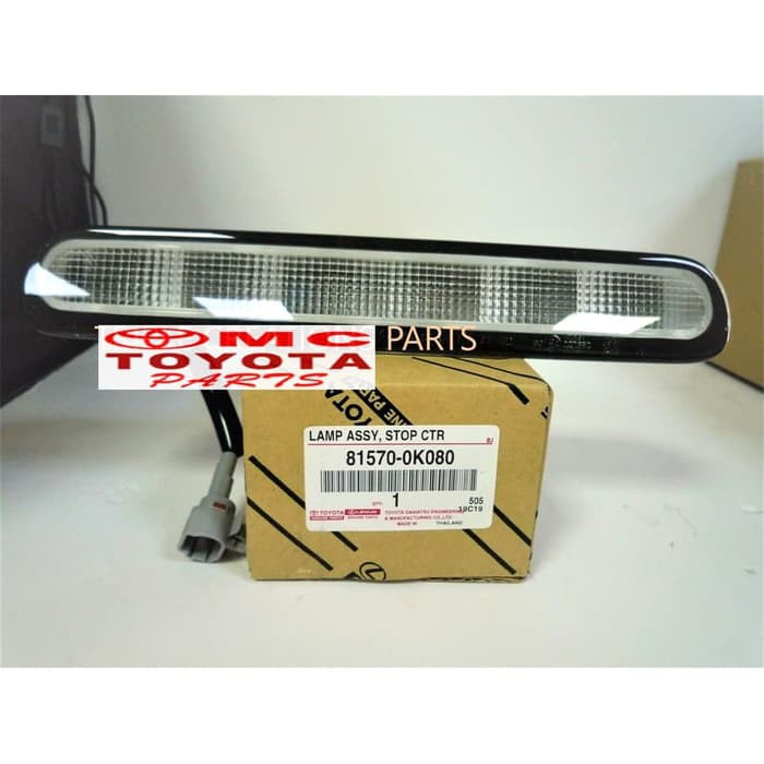 Lampu Mundur  Lamp Assy Center Stop New Hilux 81570-0K080