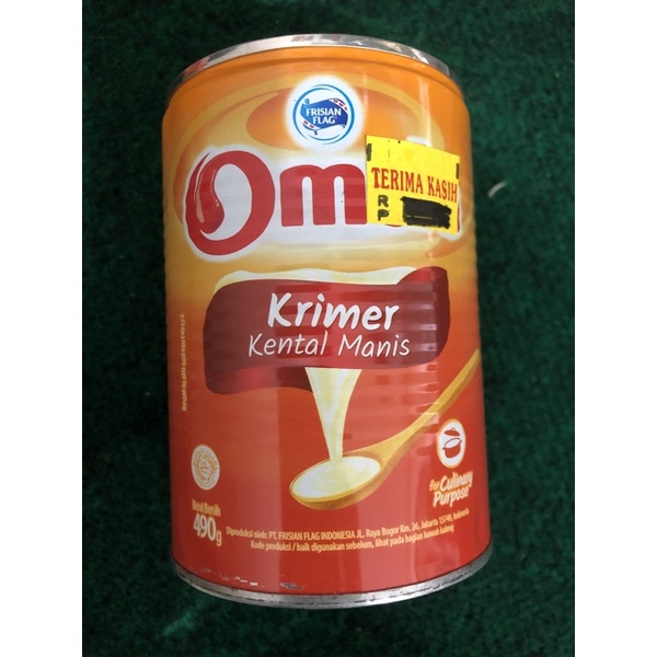 SUSU KENTAL MANIS KRIMER OMELA 490gram dan 370 gram