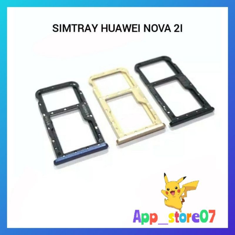 SIMTRAY SIM TRAY SIM LOCK HUAWEI NOVA 2i ORIGINAL - SLOT SIM TEMPAT KARTU..