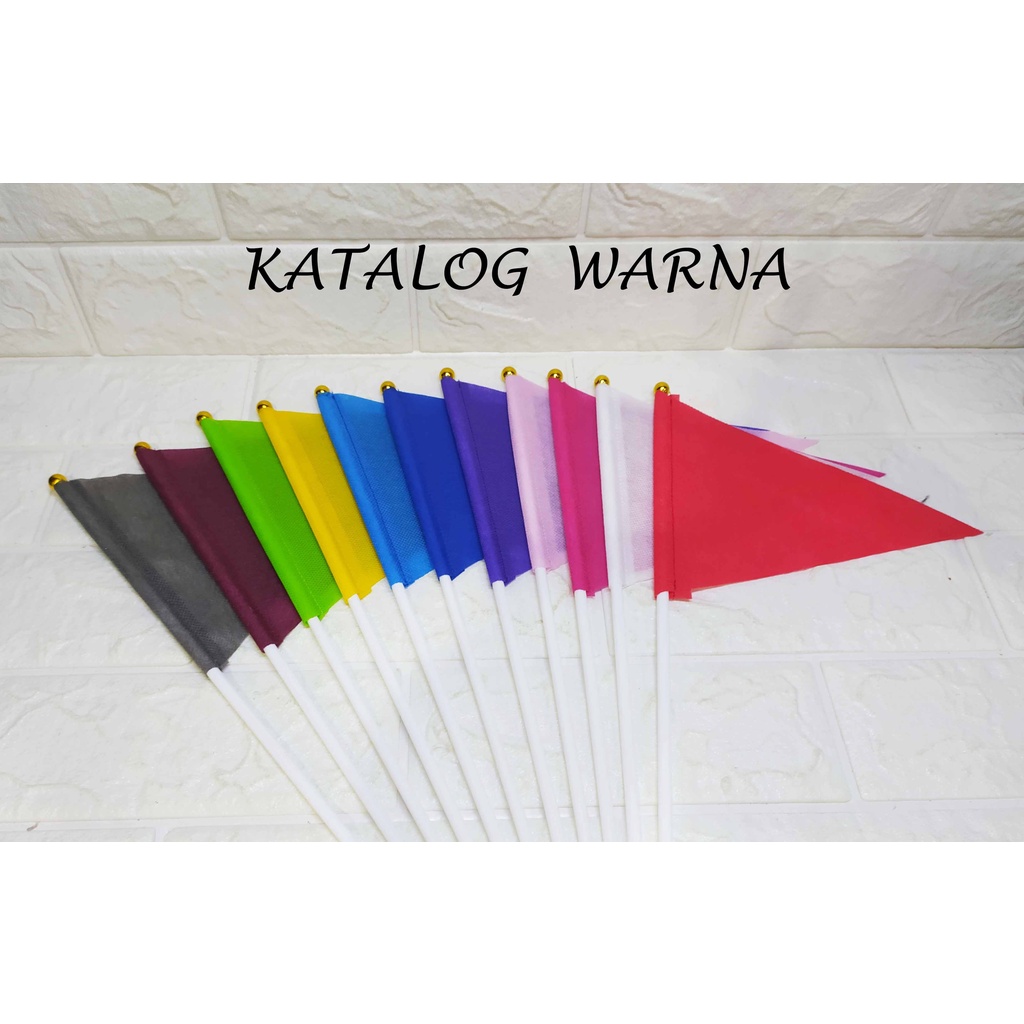 ( 5 Pcs ) Bendera Group Outing/Outbond/Kegiatan Sekolah Serbaguna