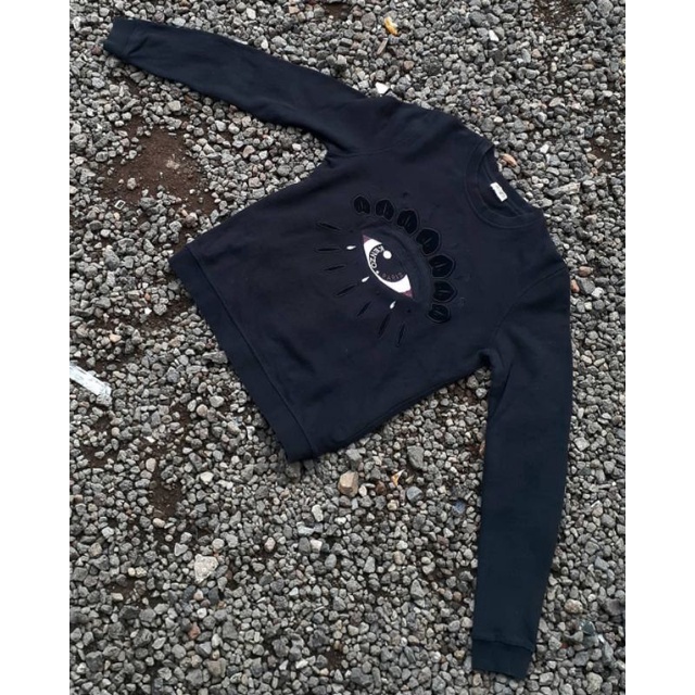 KENZO EYES CREWNECK SECOND BEKAS PRELOVED