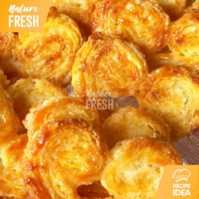 Edo Puff Pastry Sheet - Kulit Adonan Kue Puff Siap Saji Bahan Kue Roti Puff