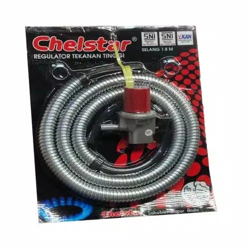 Chelstar , HP 333 NM , Selang + Regulator , Gas , TEKANAN TINGGI High Press