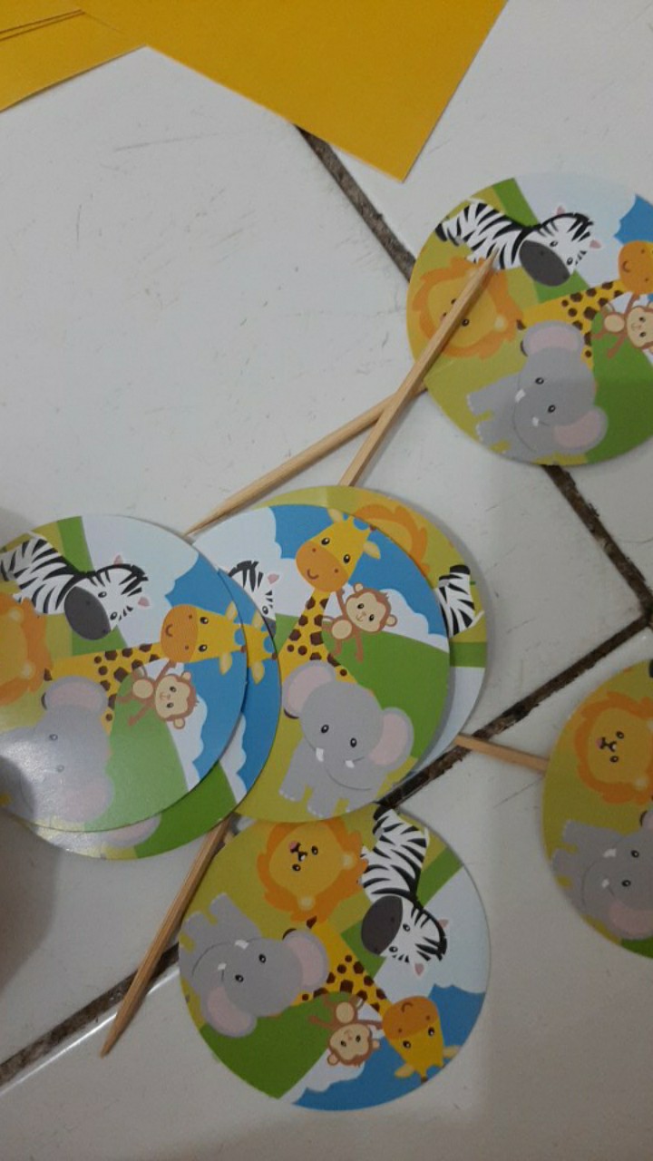 Topper Cupcake Ulang Tahun Anak