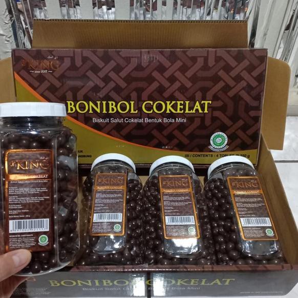 

Dear,, D'King Bonibol 3 Combi ~ Biskuit Salut Cokelat Bentuk Bola Mini (Pertoples)