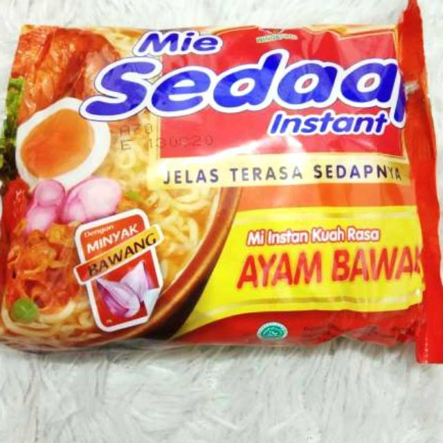 

Mie kuah Sedaap Kuah rasa ayam bawang