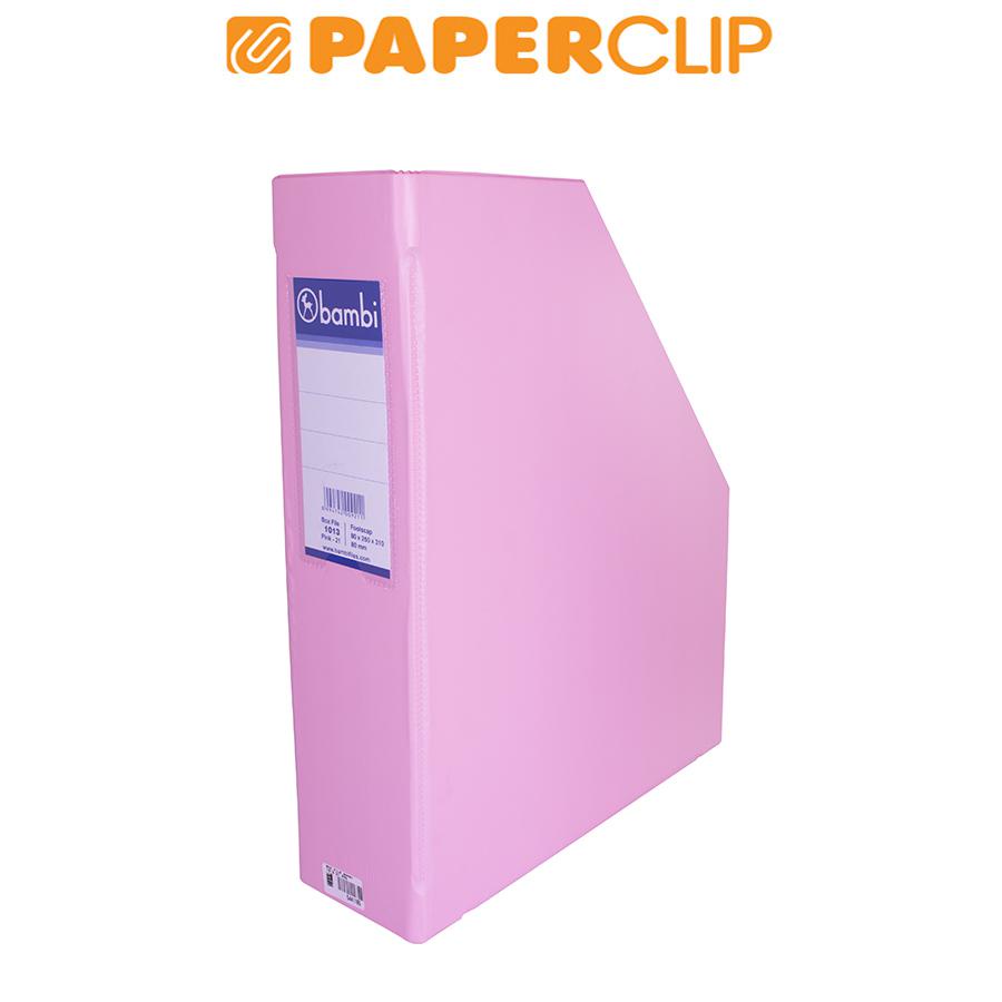 BOX FILE BAMBI 1013 21 PASTEL PINK