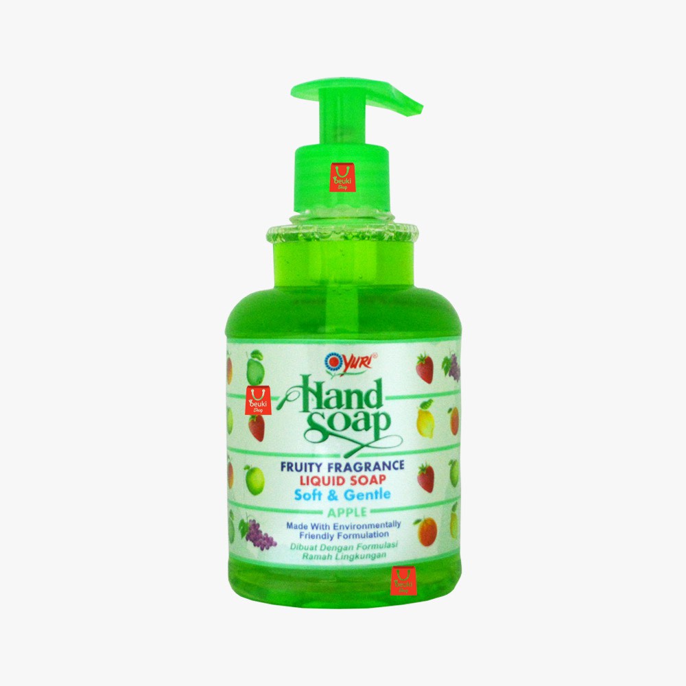  BOTOL  Yuri Hand  Soap  Apple Liquid Soap  Soft and Gentle 