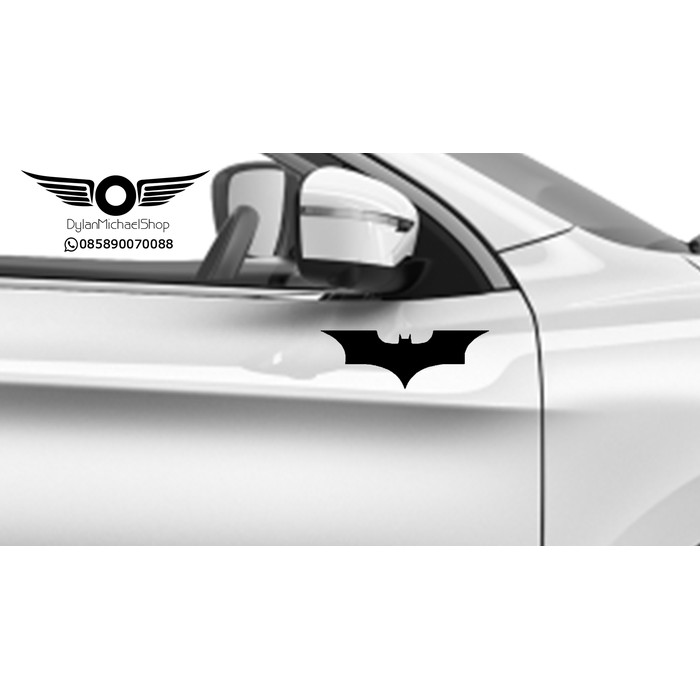  Stiker  Pintu  Mobil  Super Hero Batman Car  side Door Sticker 