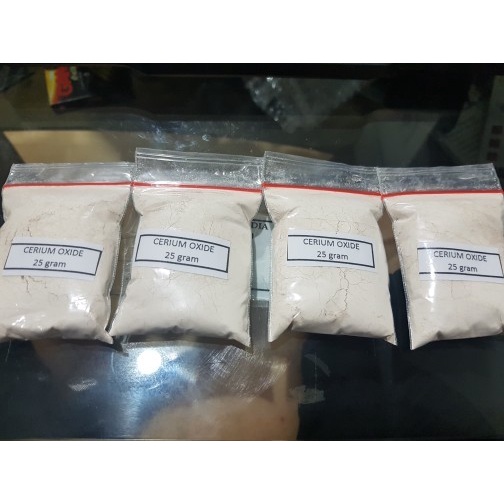 25G cerium oxide ce02 penghilang baret dan jamur kaca 25gram CE 02 o2