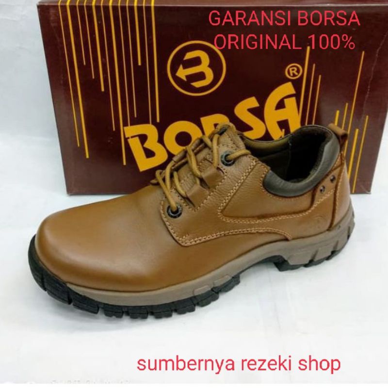 sepatu kulit borsa p-9212 sepatu pria original