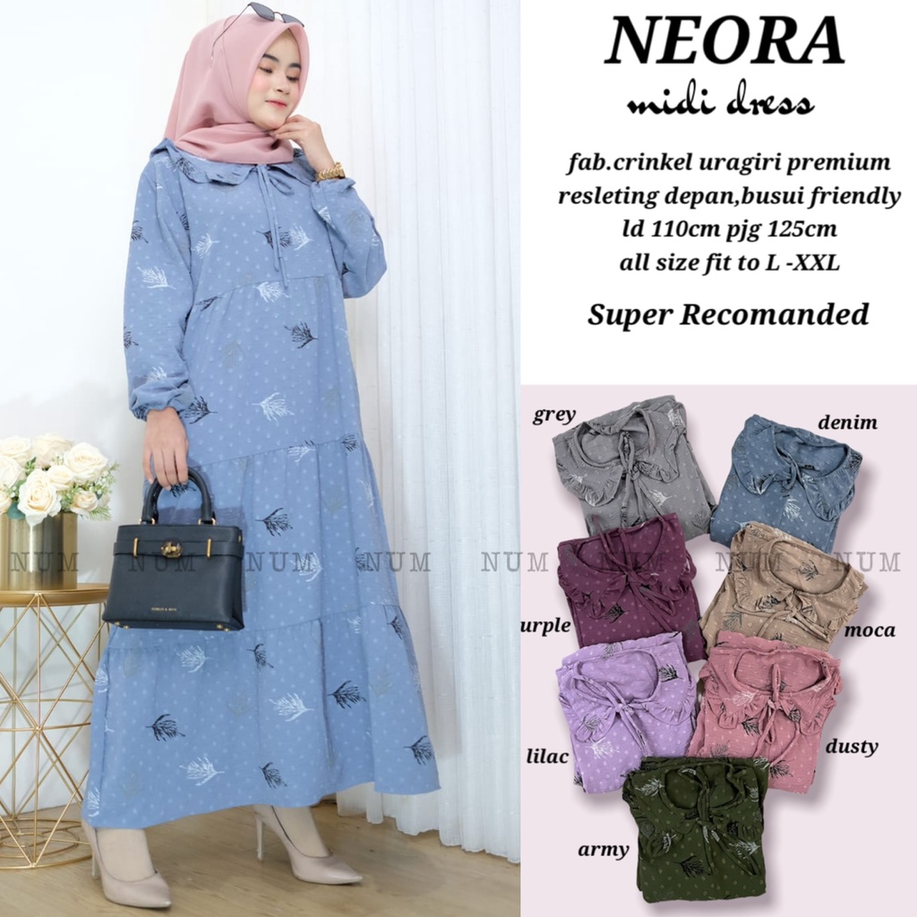 Neora midi dress uragiri