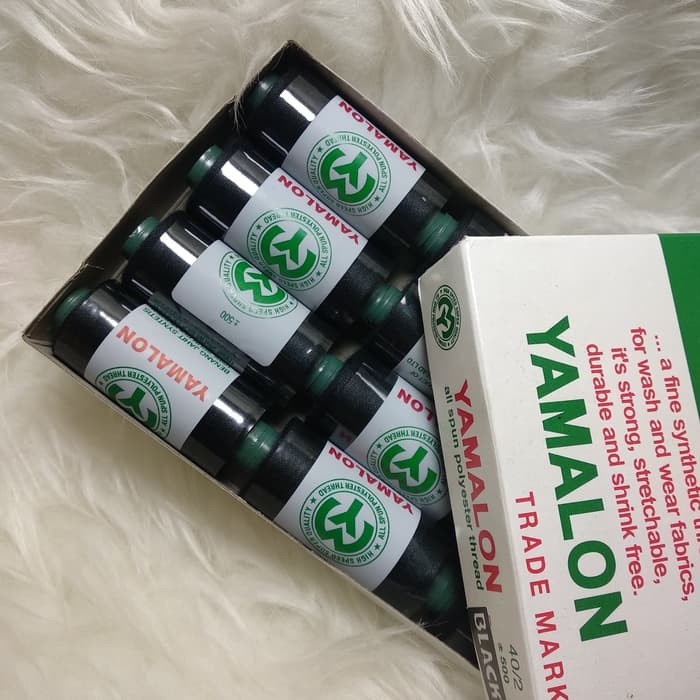 Benang Jahit Yamalon Hitam