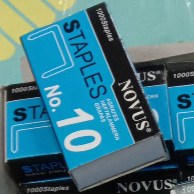 

( ECERAN ) ISI STEPLES NOVUS NO 10