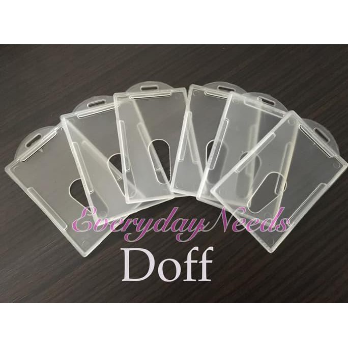 

HOT SALE Tempat ID Card Frame Casing ID Card Holder / Name Tag (1box=100pcs) Terjamin