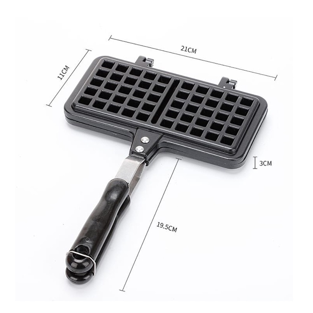 Waffle Maker Double Square Alat Pembuat Waffle Kotak Dobel