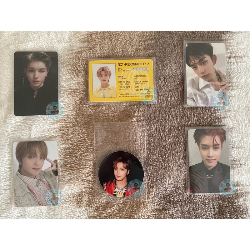 PHOTOCARD PC NCT 127 TAEYONG HAECHAN TAEIL NCT 2020 LUCAS