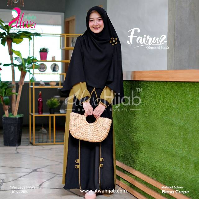 FAIRUZ SET ORI Alwa Hijab