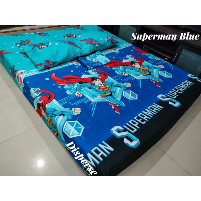 Sprei Superman Blue