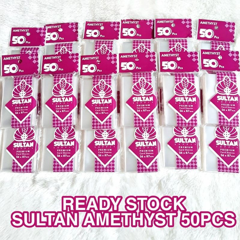READY STOCK SULTAN AMETHYST INNER SLEEVE PHOTOCARD | INNER SLEEVE SULTAN AMETHYST