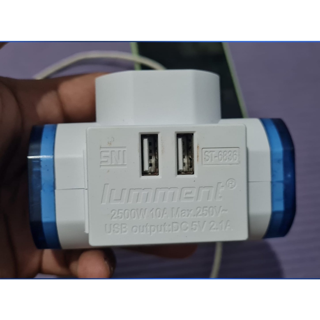 G582 STEKER ARDE USB CASCHARGER COLOKAN LISTRIK 3IN1 SETRUM PITING KEPITING STOP KONTAK LOYAL TERMINAL CABANG PENAMBAH KUNINGAN TEMBOK DINDING LAMPU SAKLAR ADAPTOR SUPER FAST CHARGING CAS LED CASAN TC QUICK PORT AUTO ID FLASH HP HANDPHONE ANDROID