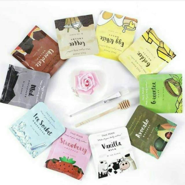 20gram MASKER LEA GLORIA MASKER WAJAH ORGANIK